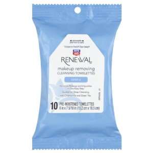  Rite Aid Renewal Cleansing Towelettes, Makeup Removing 