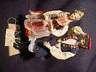 QUALITY VINTAGE HAND MADE MAN WOMAN NAZWA ART DOLL SET