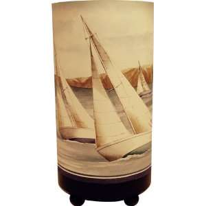  Racing Sailboats Table Lamp