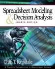 Spreadsheet Modeling & Decision Analysis A Practical Introduction to 