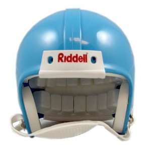  Riddell Blank Mini Football Helmet Shell   Columbia Blue 