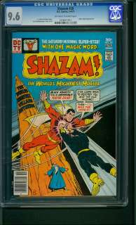 Shazam #28 (1977) CGC Graded 9.6 Black Adam Appearance Kurt 