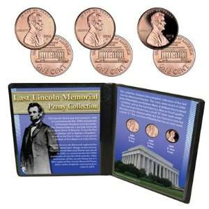  Last Lincoln Memorial Penny Collection 