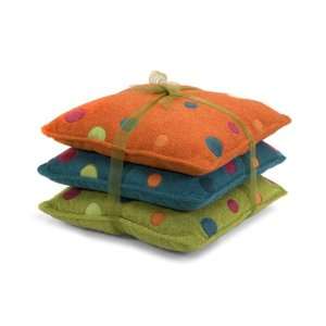  IMAX Adalyn Embroidered Dot Pillows: Home & Kitchen