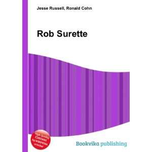  Rob Surette Ronald Cohn Jesse Russell Books