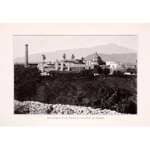  1911 Halftone Print San Gabriel Sugar Estate Morelos 