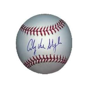 Andy Van Slyke autographed Baseball 
