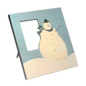   International Warren Kimble Large Snowman Frame 3 X 5: Home & Kitchen