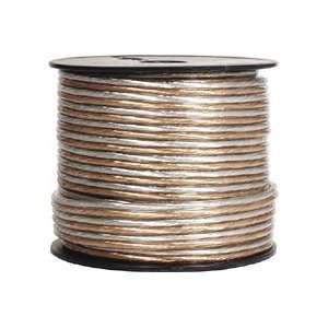  Steren Speaker Cable Spool   Bare Wire500ft   Clear 