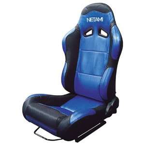   NT 5102 Racing Seat NETAMI Carbon Texture Blue Black: Automotive