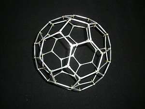 Soccer ball C 60 carbon model Buckminster Fuller Geodesic Dome kit 