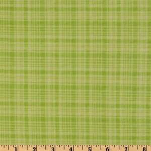   Flannel Plaid Lime Green Fabric By The Yard Arts, Crafts & Sewing