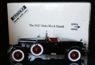 DANBURY MINT 1927 Stutz Black Hawk MIB 124  