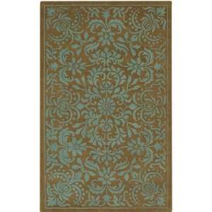  Caledonia Rug 9x13 Aqua: Home & Kitchen