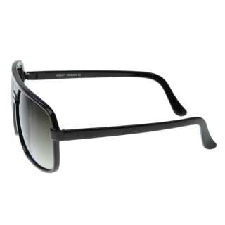 Retro Trendy Hipster Square Plastic Stunner Aviator Sunglasses Shades 