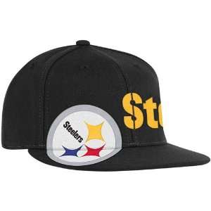   Steelers Youth Black Side Strike Flex Hat: Sports & Outdoors
