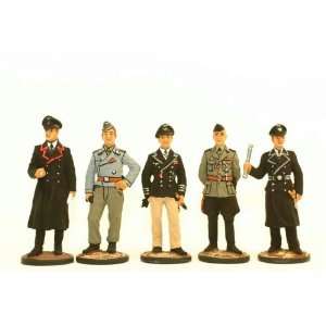  Tin Soldiers * set of 5 * German army 1941 1945 * ts.118 