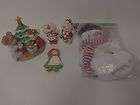   CHRISTMAS ITEMS CABBAGE PATCH KIDS FIGURINE AND STRAWBERRY SHORTCAKE