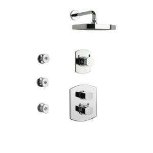  LaToscana SHOWER3NOCR Novello Shower System 3   Chrome 