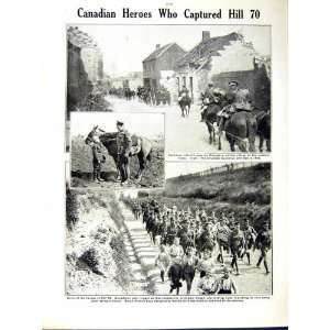  World War 1917 18 Canadian Intelligence Soldiers French 