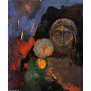  Hand Made Oil Reproduction   Odilon Redon   24 x 30 inches 