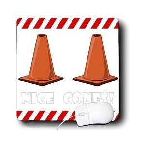   Cones   NICE CONES Hazard image 2   Mouse Pads: Electronics