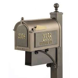  Whitehall Mailboxes Estate Streetside Mailbox Package in 