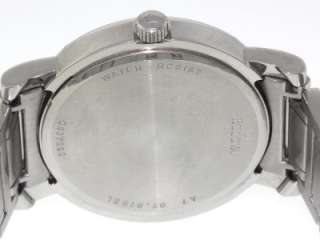 Authentic Bulova Quartz Diamonds Chronograph Stainless Steel Men Watch 