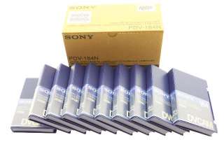 Sony PDV 184N DVCAM Tape 10pk  