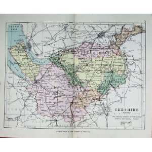   PhilipS Maps England 1888 Cheshire Chester Birkenhead