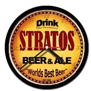  STRATOS beer and ale cerveza wall clock: Everything Else