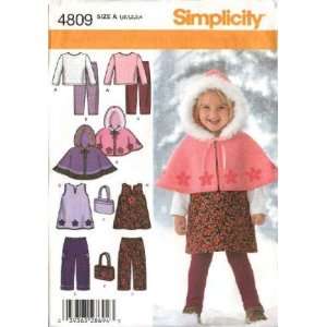   , Capelet, Bag, Top, Leggings, A (1/2 1 2 3 4): Arts, Crafts & Sewing