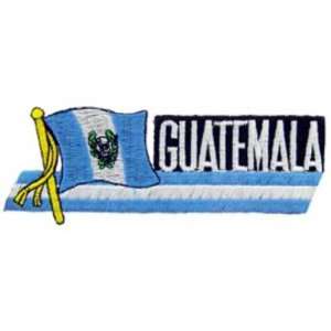  Guatemala Flag with Script Patch 2 x 5 Patio, Lawn 