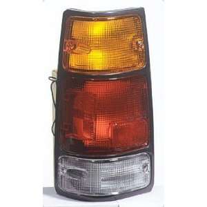  Get Crash Parts Iz2800103 Tail Lamp, Black, Drivers Side 
