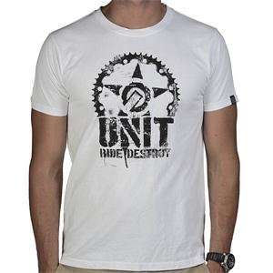  Unit Destroy T Shirt   Small/White: Automotive