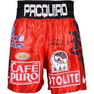    WBC Authentic, Red with Black Waistband, Pacman