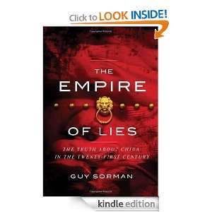 Empire of Lies The Truth about China in the Twenty First Century Guy 