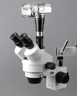 TRINOCULAR INDUSTRIAL BOOM STEREO MICROSCOPE 7X 180X 013964500226 