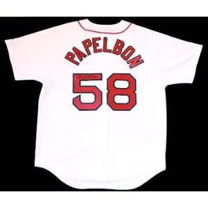  Signed Jonathan Papelbon Uniform   Authentic   Autographed 