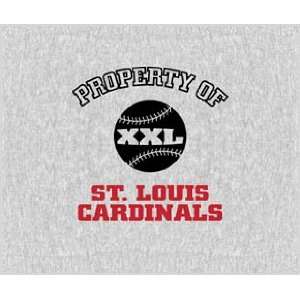  St. Louis Cardinals 58in x 48in Property Of MLB: Sports 