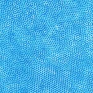  Dimples quilt fabric by Andover Fabrics, Aqua stipple 