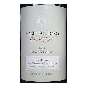  2005 Pascual Toso Pedregal Single Vineyard 750ml: Grocery 