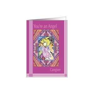  Caregiver NICU Youre an Angel Thank you Card: Health 