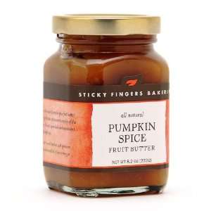 Sticky Fingers Pumpkin Spice Fruit Butter 9 Oz.:  Grocery 