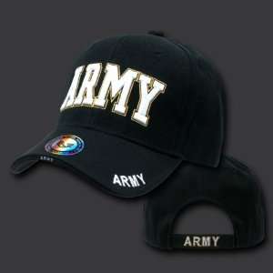  United States US Army official TEXT logo black baseball 