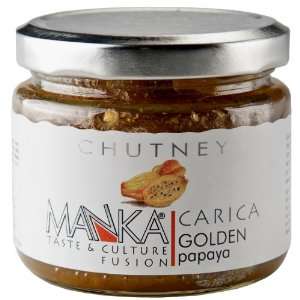 Manka Carica Golden Papaya Chutney, 8.1 Grocery & Gourmet Food