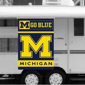  NCAA Michigan Wolverines RV Awning 28 by 40 Banner: Sports 