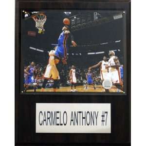  NBA Carmelo Anthony New York Knicks Player Plaque Sports 