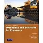   & Freunds Probability and Statistics for Engineers by Johnson, 8th