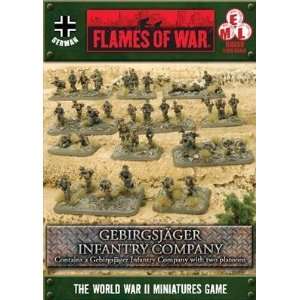  Flames of War   German Gebirgsjäger Infantry Company 